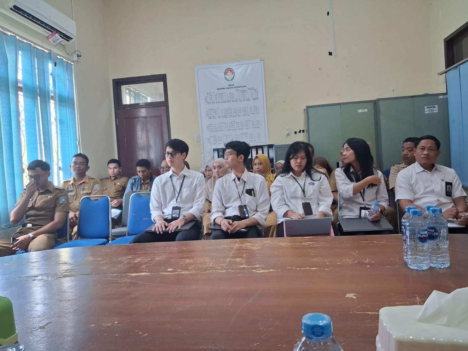 Kepala Perwakilan BPKP Kepulauan Bangka Belitung Bahas Penguatan Pengawasan bersama Inspektorat 
